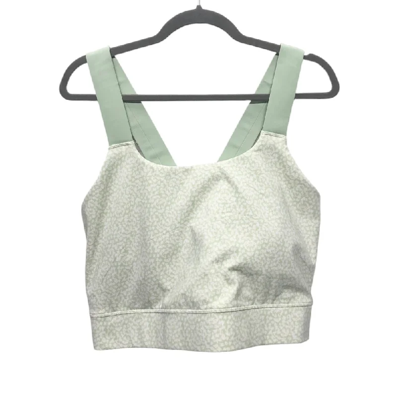 Athletic Bra By Zelos In Green, Size: 2x