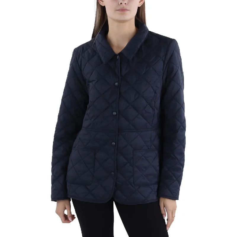 Magaschoni Womens Quilted Lightweight Puffer Jacket