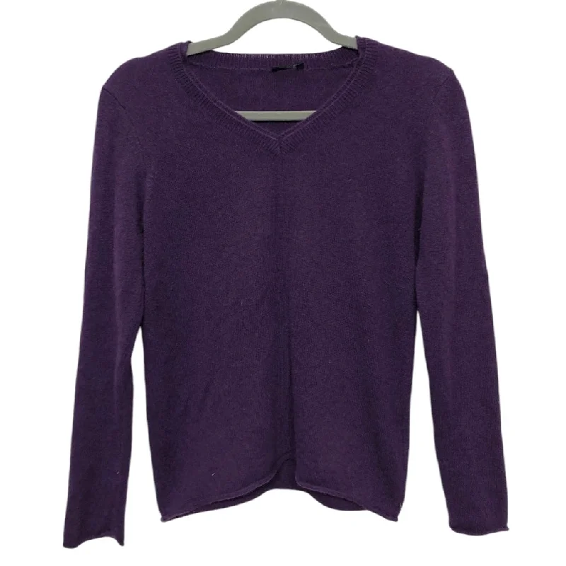 Sweater Cashmere By Cmc In Purple, Size: S