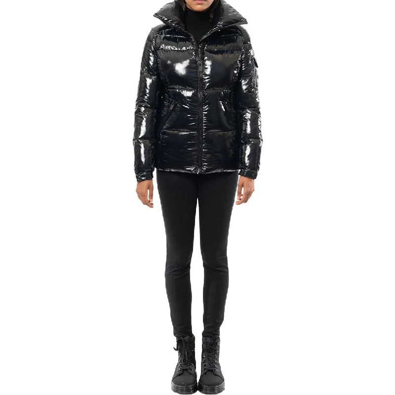 The Recycled Planet Chloe Women's Glossy Quilted Down Coat