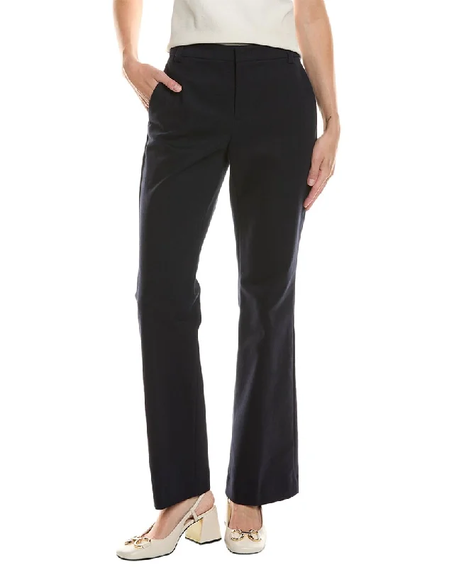 Vince Cotton Stretch Boot Cut Trouser