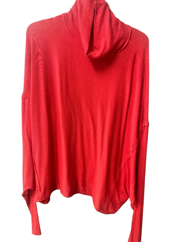 Top Long Sleeve Basic By We The Free In Red, Size: M