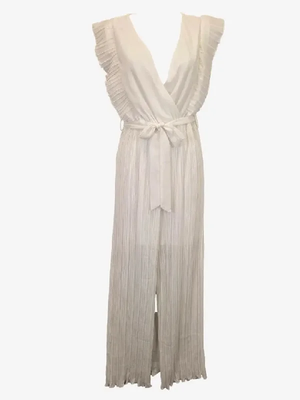 Assorted Brands Pleated Angel Jumpsuit Size S