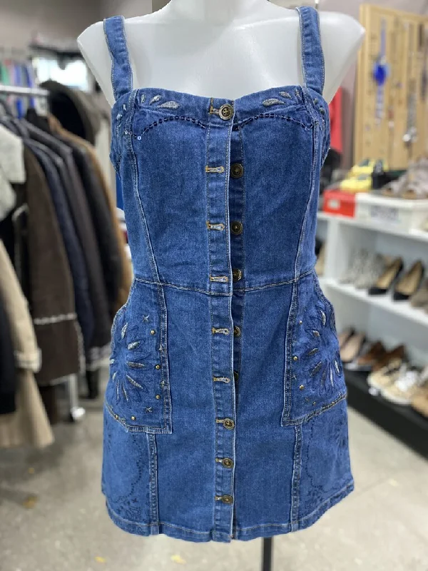 Desigual denim dress 38