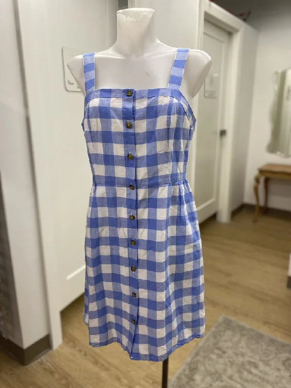 J Crew (outlet) gingham linen/cotton dress 6