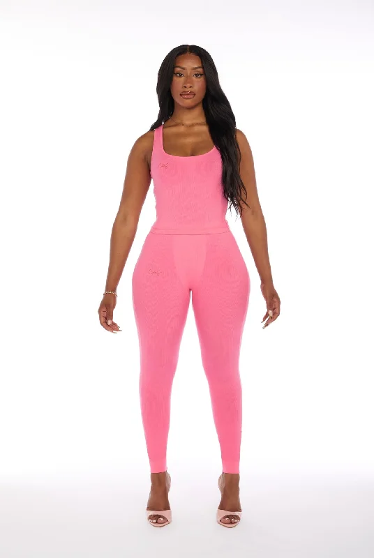 ‘ZARIAH’ Vest in Hot pink