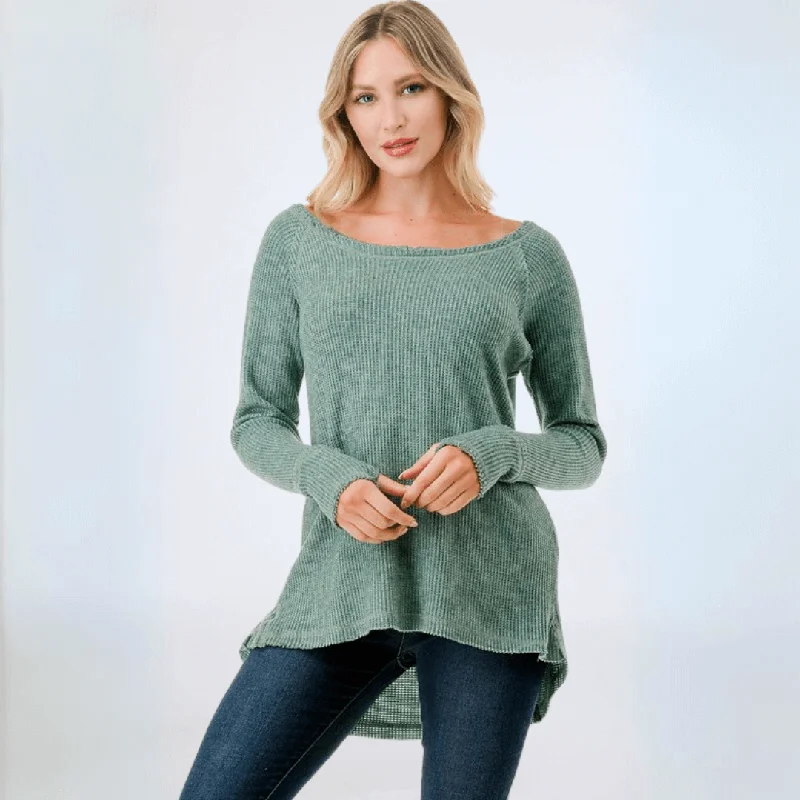 Soft & Cozy Thumbhole Sweater Made in USA