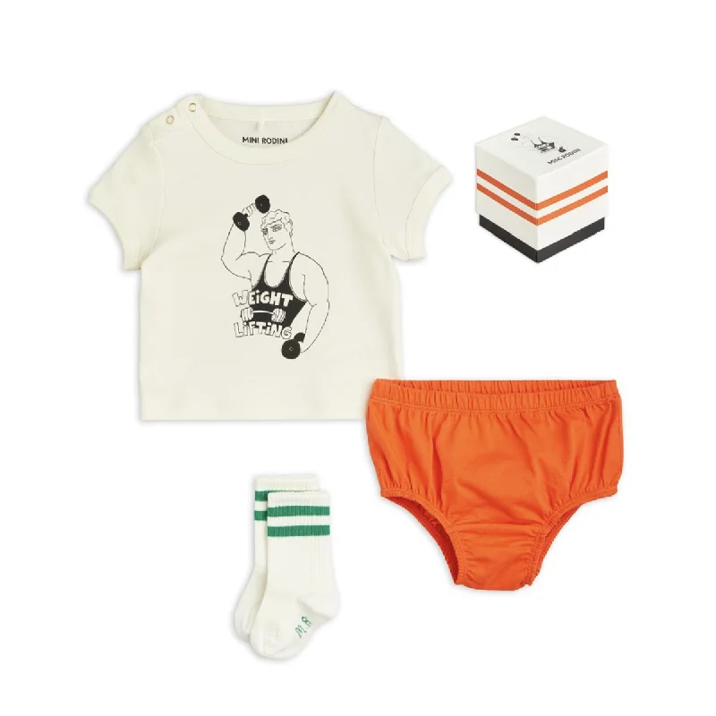 Weight Lifting Baby Set